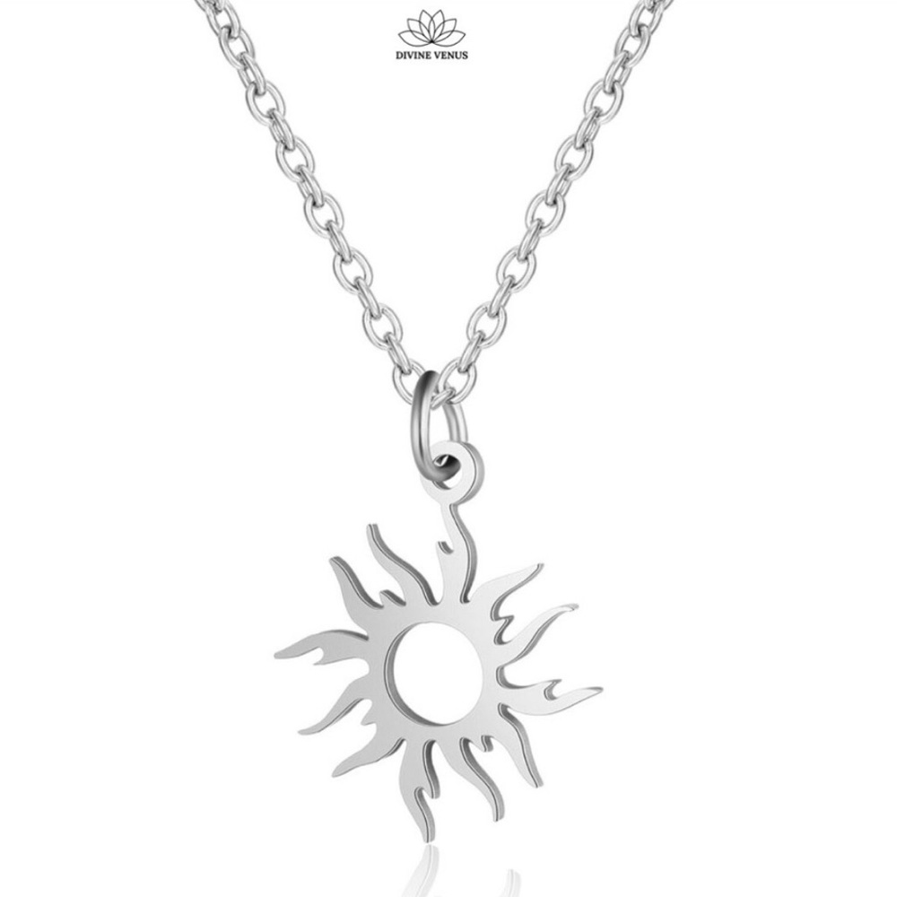Sun Necklace | Stainless Steel